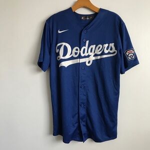 NIKE DODGERA MENS BASEBALL JERSEY SMALL